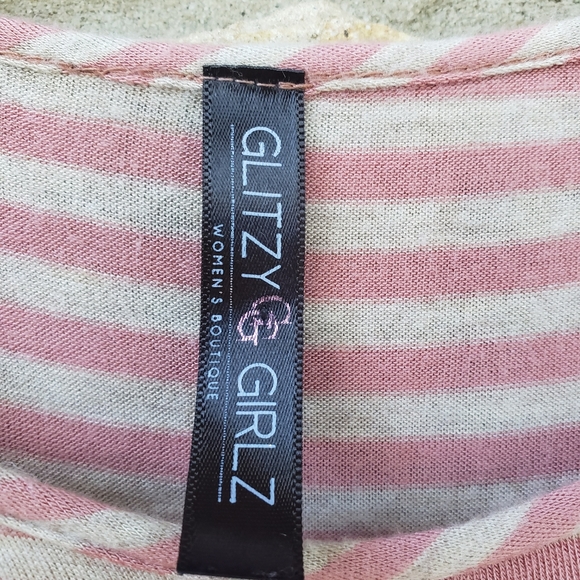 Glitzy Girlz long sleeve swing top - Picture 4 of 4